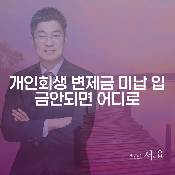 개인회생 변제금 미납 시 어떻게 대처해야 할까요?